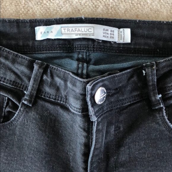 Zara Faded black skinny jeans - Picture 2 of 6